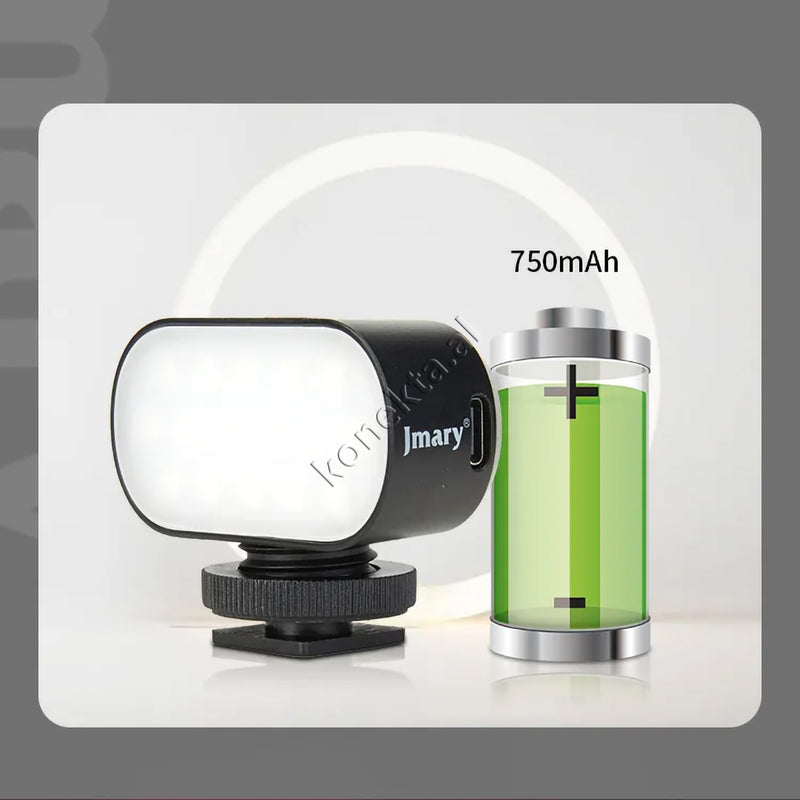 Mini Dritë LED Me Ngjyra RBG Që Kapet Tek Telefoni / Kamera / Tableti / Laptopi etj