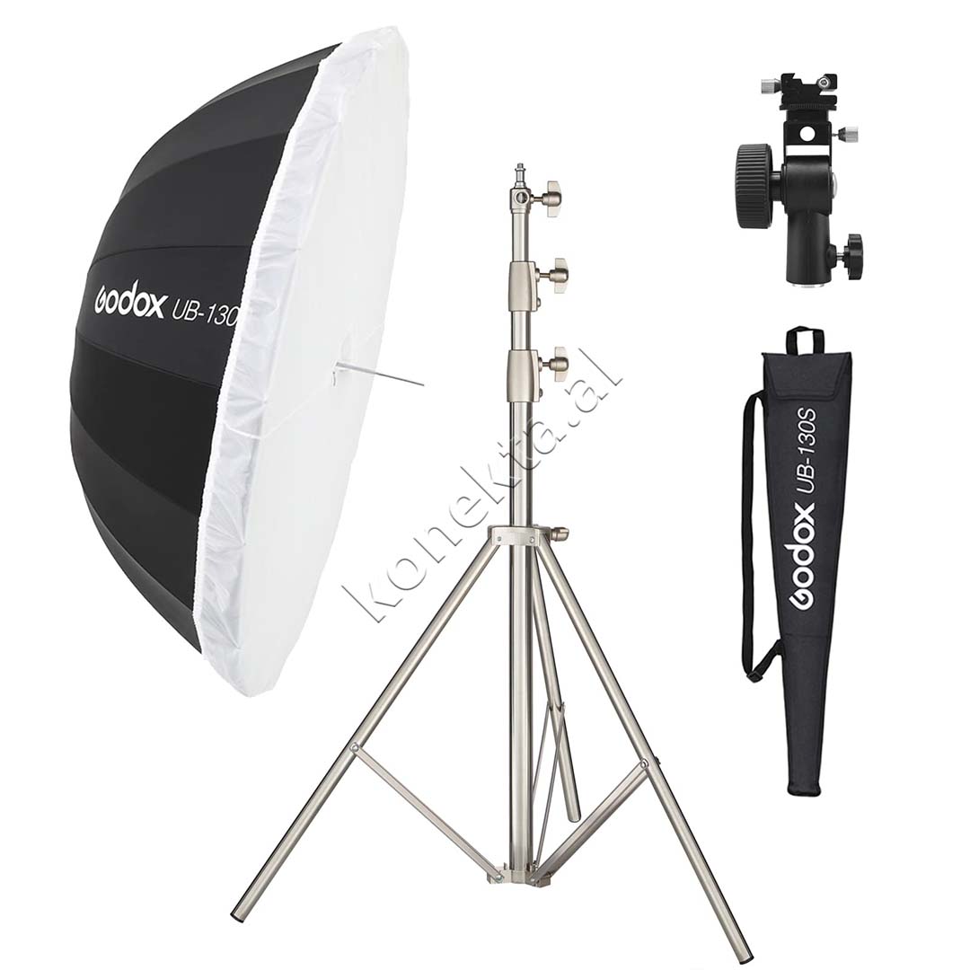 Cader Parabolike e Argjendte 130cm Godox UB-130S