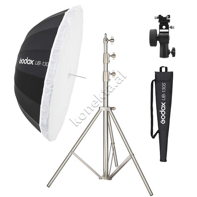 Cader Parabolike e Argjendte 130cm Godox