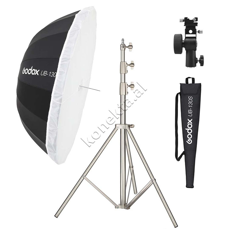 Cader Parabolike e Argjendte 130cm Godox