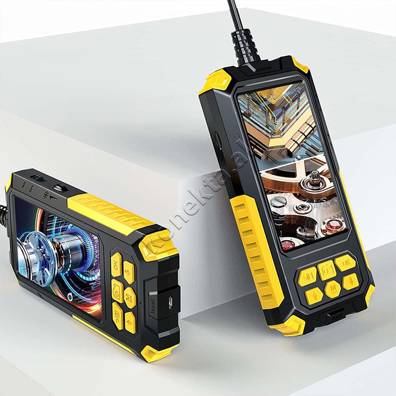 Kamera Endoskopike Me Dy Lente Dhe Ekran 4.5" 10m