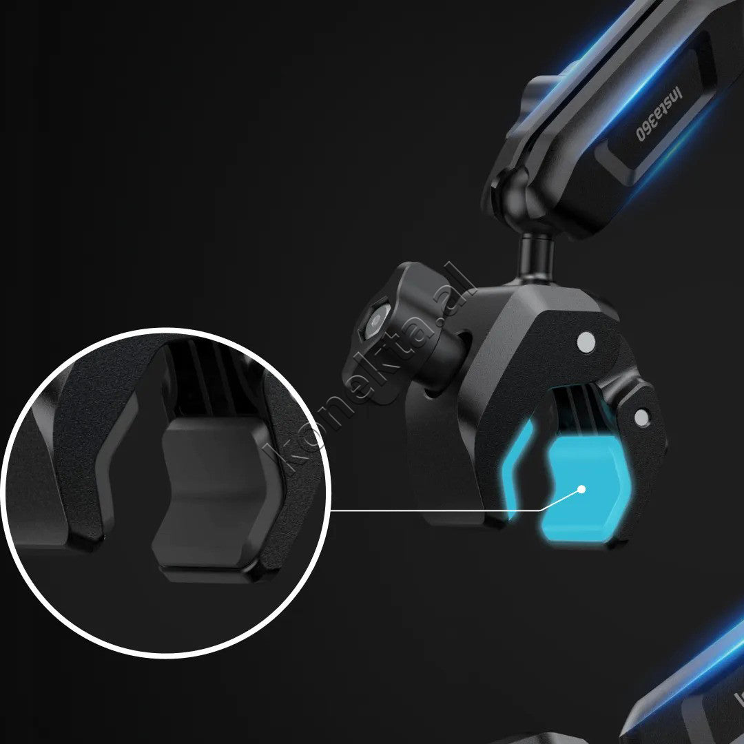 Mbajtese Multifunksionale Crab Clamp Per Kamera Sportive Insta360