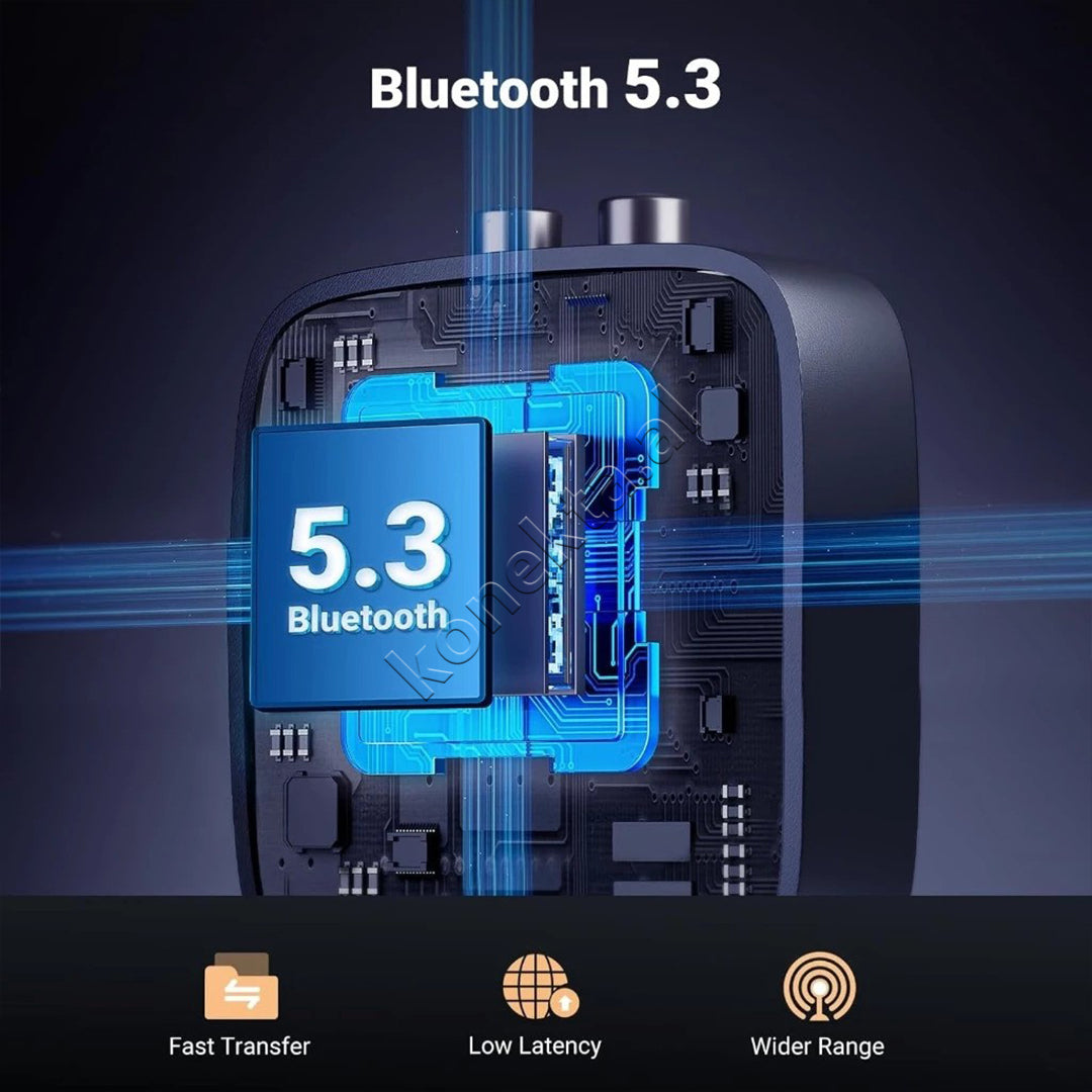 Marres Audio Bluetooth 5.3 Me Dalje 2x RCA Dhe 3.5 mm UGreen