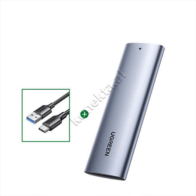 Mbajtese Dhe Lexuese SSD M.2  NGFF Ugreen Me Porte Type-C