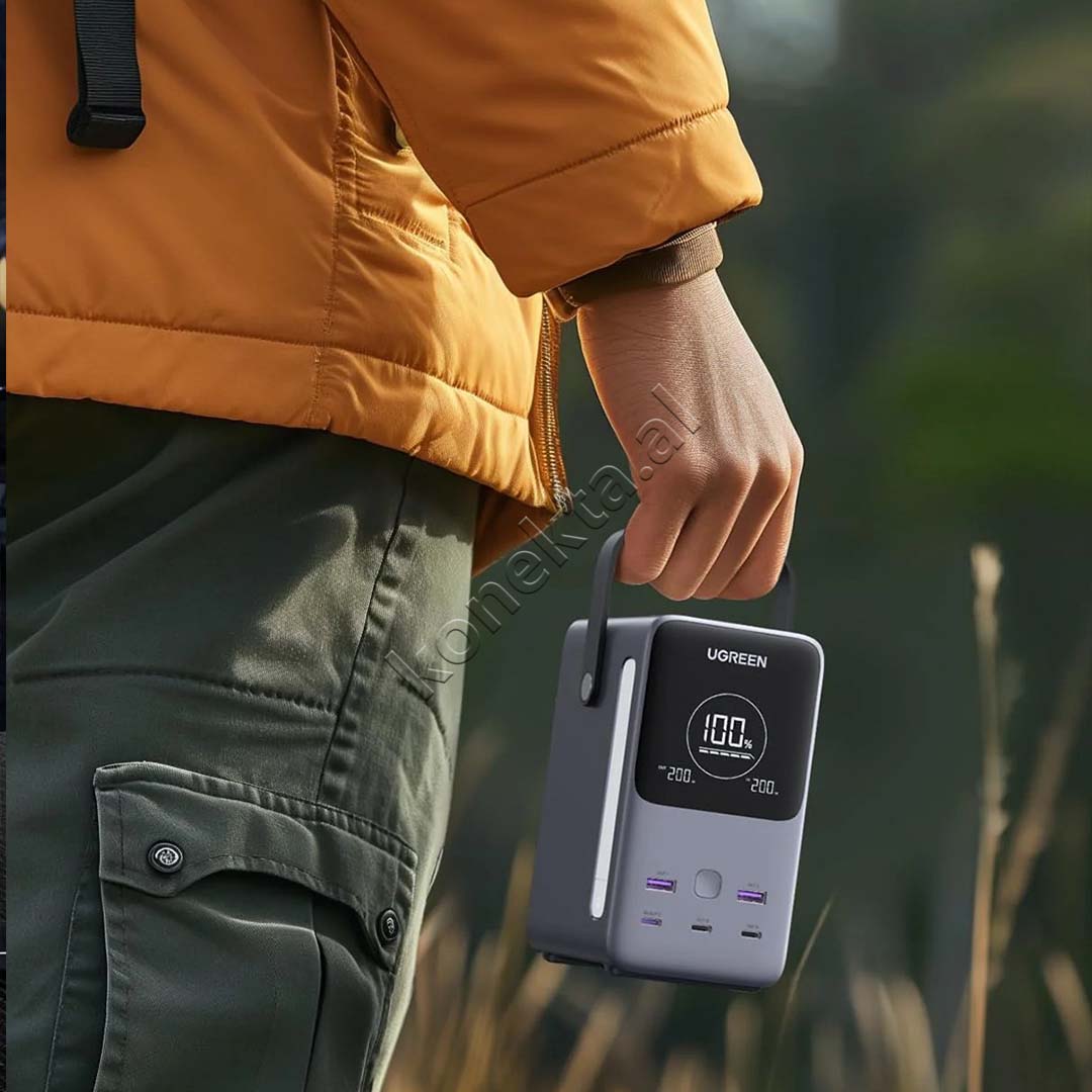 Bateri E Jashtme UGreen Nexode 48'000mAh 300W Me 5 Porta