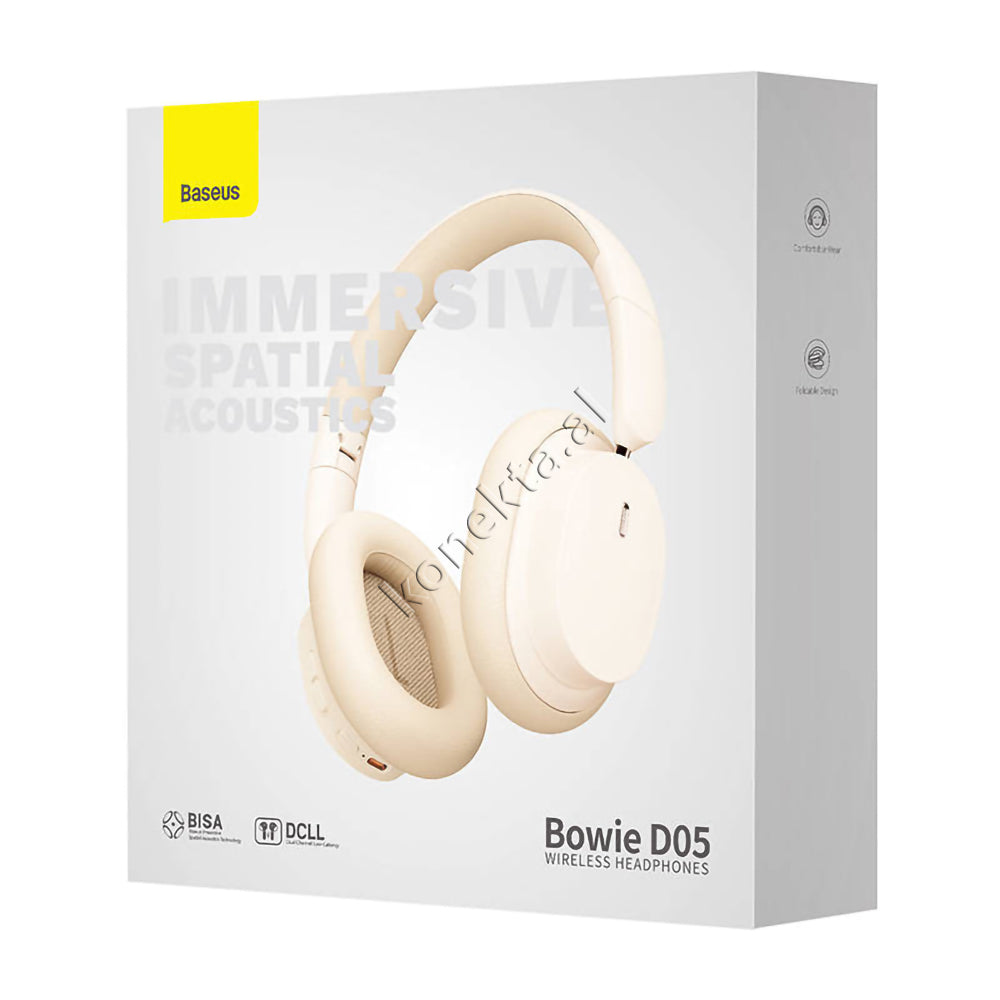 Kufje Headphones Me Bluetooth Baseus Bowie D05