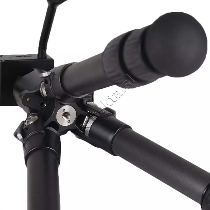 Trekembesh (Tripod) Profesional Me Fibra Karboni Dhe Vide 1/4" Per Kamera DSLR