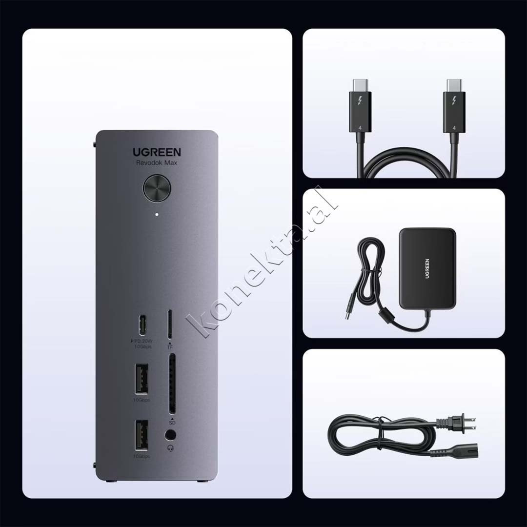 Stacion Multifunksional 13 Ne 1 Revodok Max 213 Me USB-C UGreen
