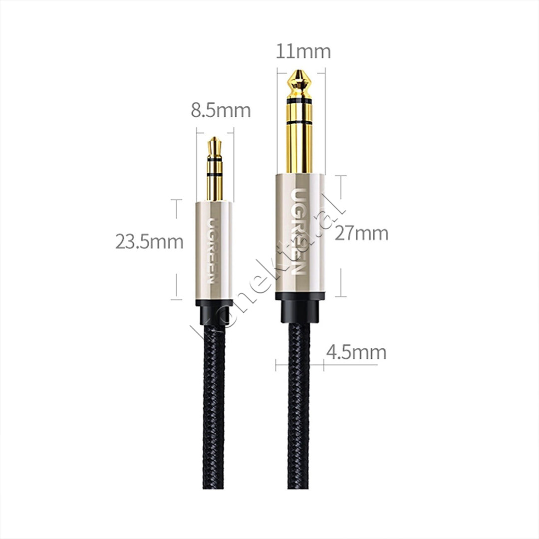 Kabell AUX 3.5mm Ne AUX 6.5mm UGreen 5m