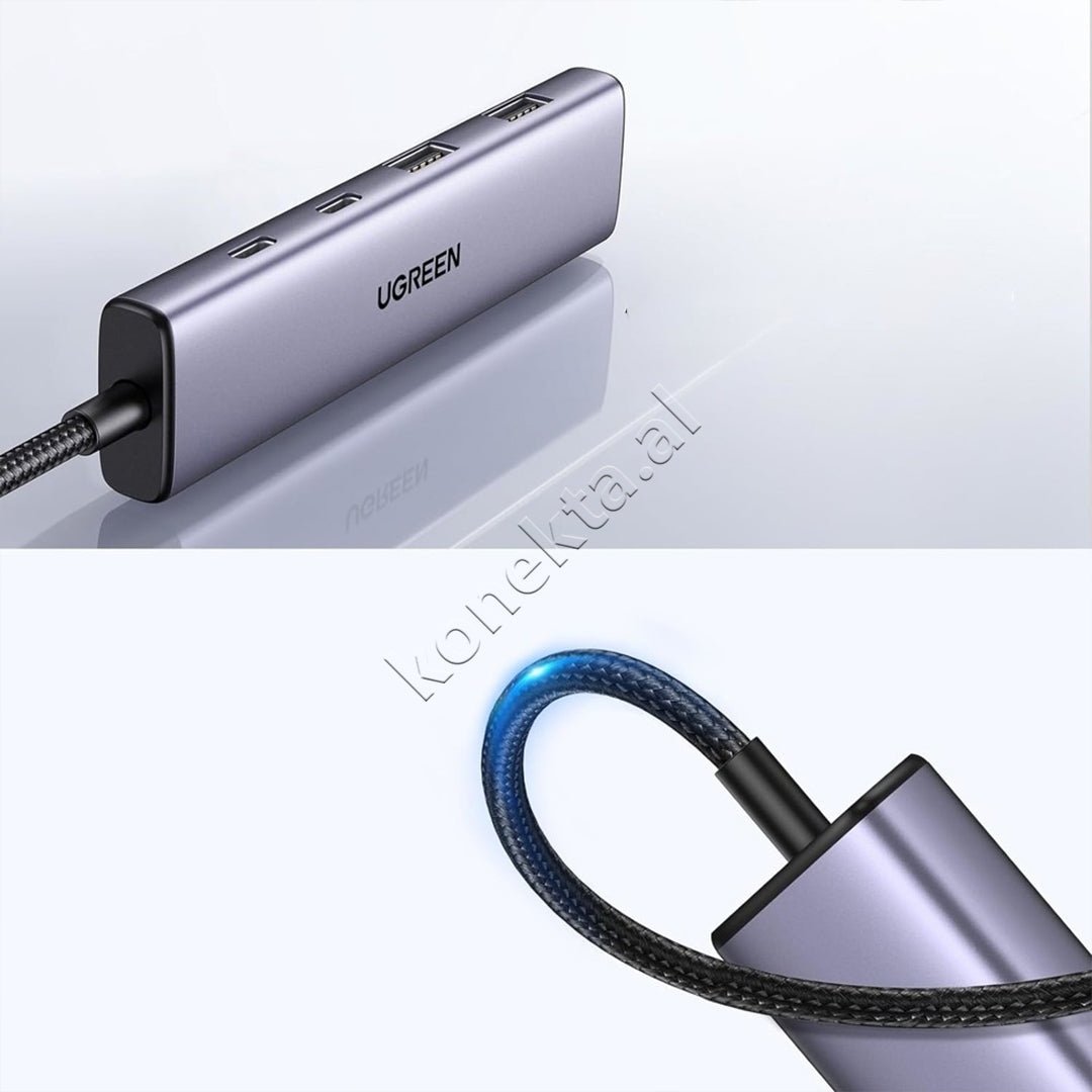 Hub 4 Ne 1 UGreen Me Porta 2xUSB-A + 2xUSB-C 20 cm