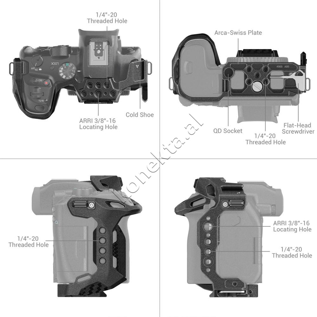 Aksesor “Black Mamba” Cage for Canon EOS R7 SmallRig 4003B