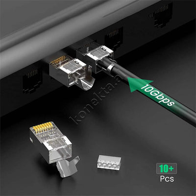 Pershtates Kabelli Ethernet Cat 7 50U 10pcs Ugreen