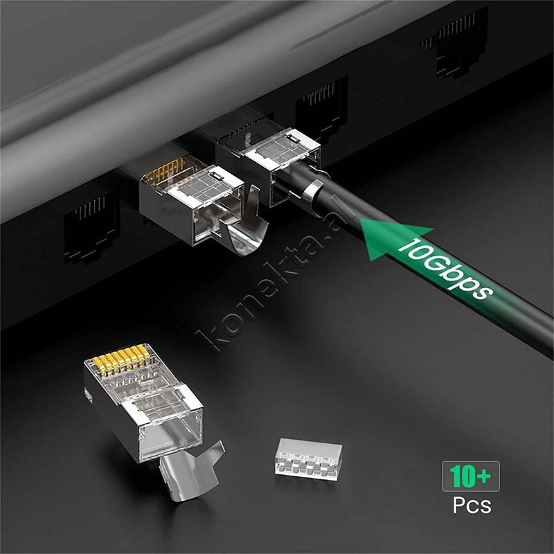 Pershtates Kabelli Ethernet Cat 7 50U 10pcs Ugreen