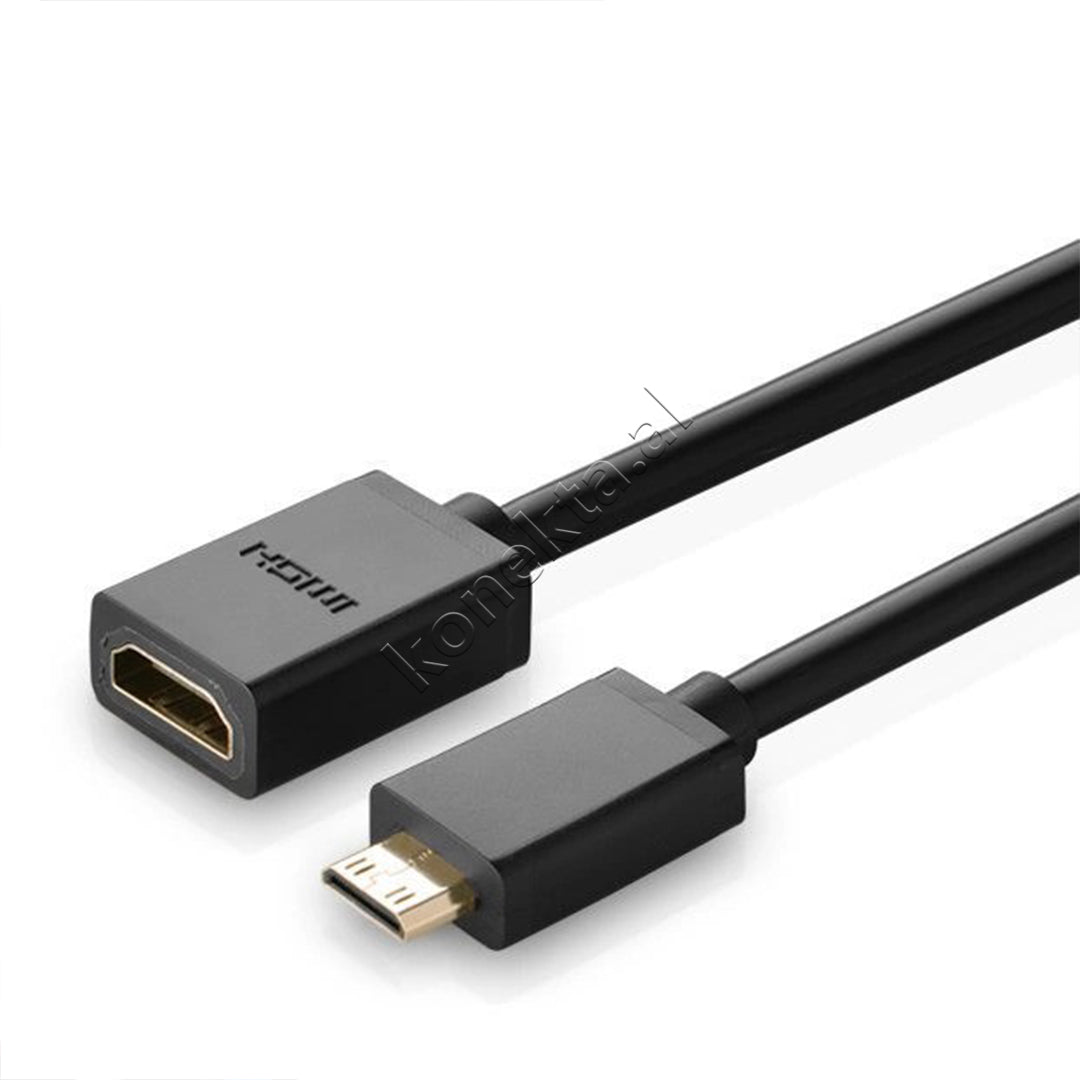 Kabell HDMI (F) Ne Mini HDMI (M) 22cm Ugreen