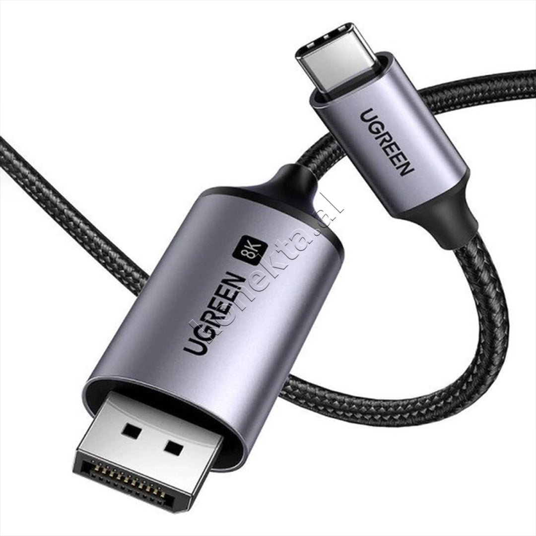 Kabell USB-C (M) Ne  DisplayPort (M) 3m Ugreen