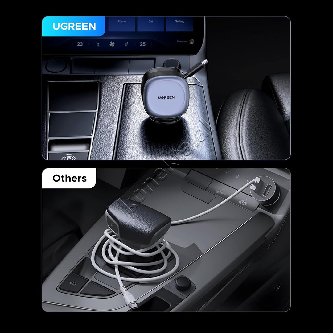 Adaptor Karikimi 75W Per Makine Me Fishe USB-C Te Integruar Ugreen