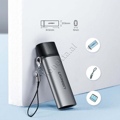 Adaptor Me Porte USB-C  Per Karte TF Dhe SD Ugreen