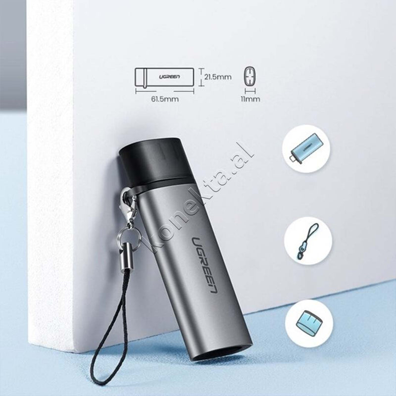 Adaptor Me Porte USB-C  Per Karte TF Dhe SD Ugreen