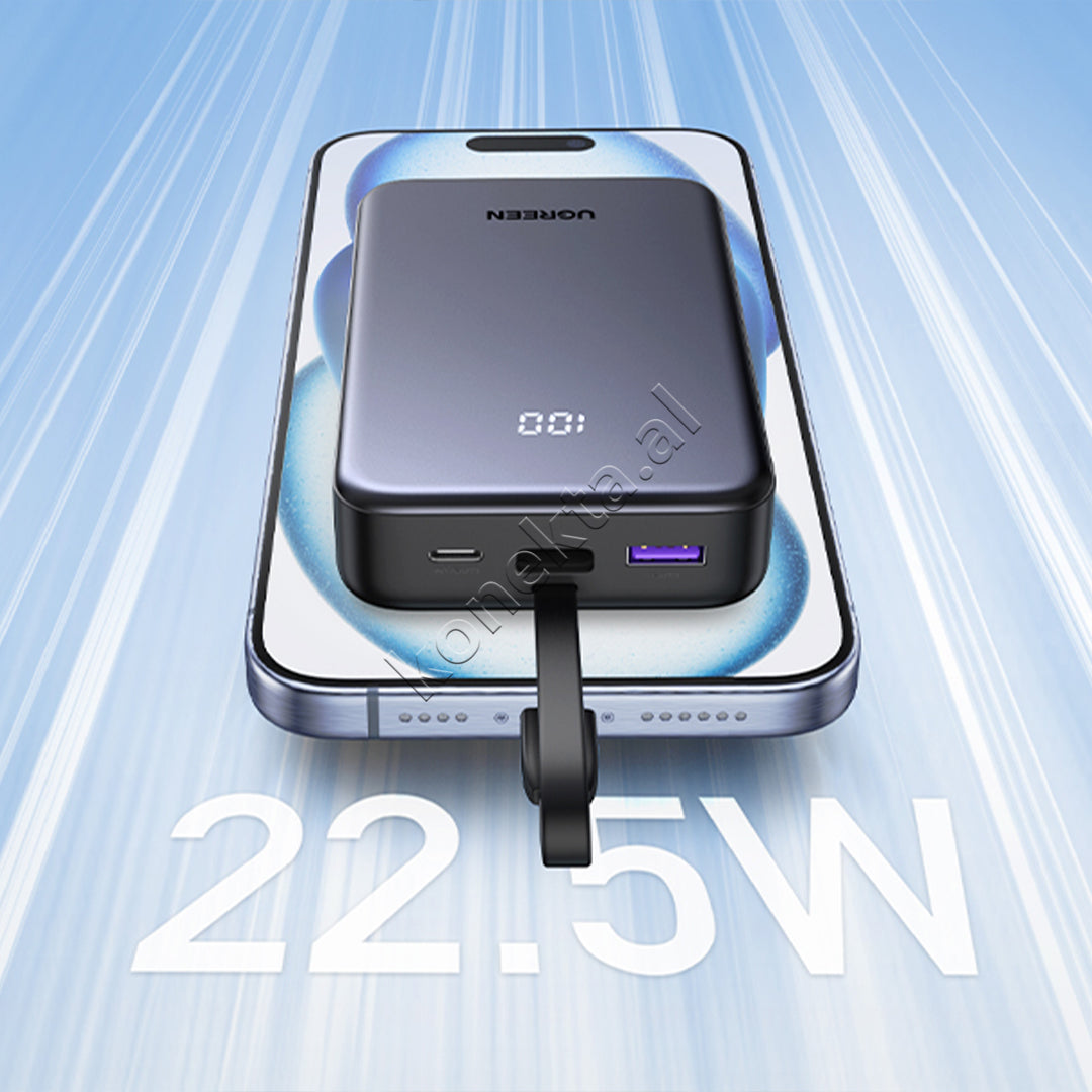 Bateri E Jashtme 20000mAh 20W Me Fishe Type-C Ugreen