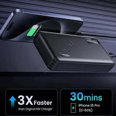 Bateri E Jashtme 20’000mah Me Karikim Dy Drejtimesh Ugreen