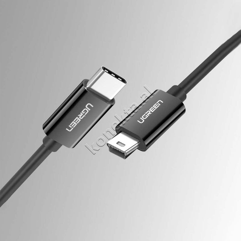 Kabell USB-C (M) Ne Mini USB (M) Ugreen 1m