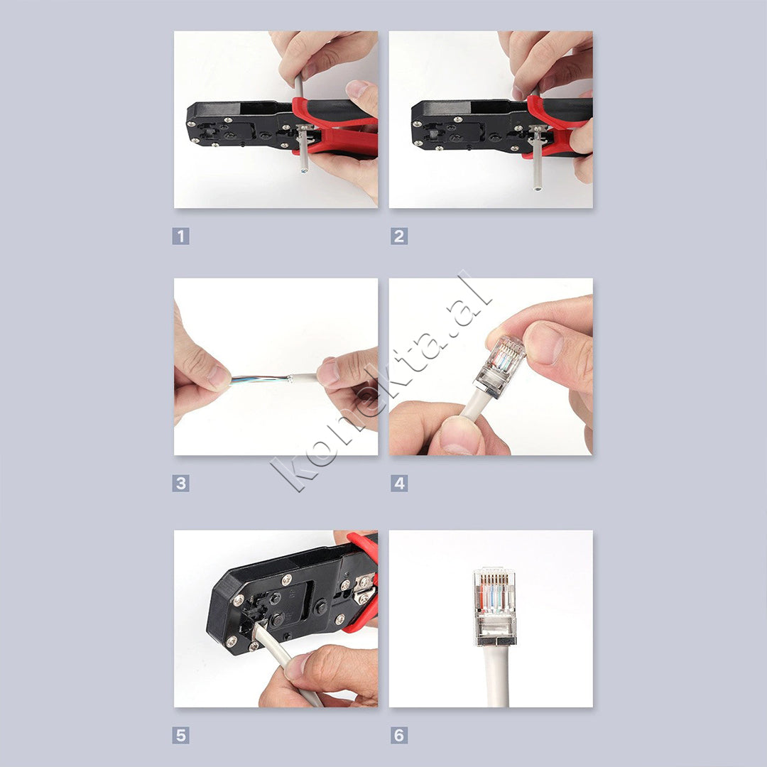 Lidhes RJ45 Cat6 STP 100pcs Ugreen