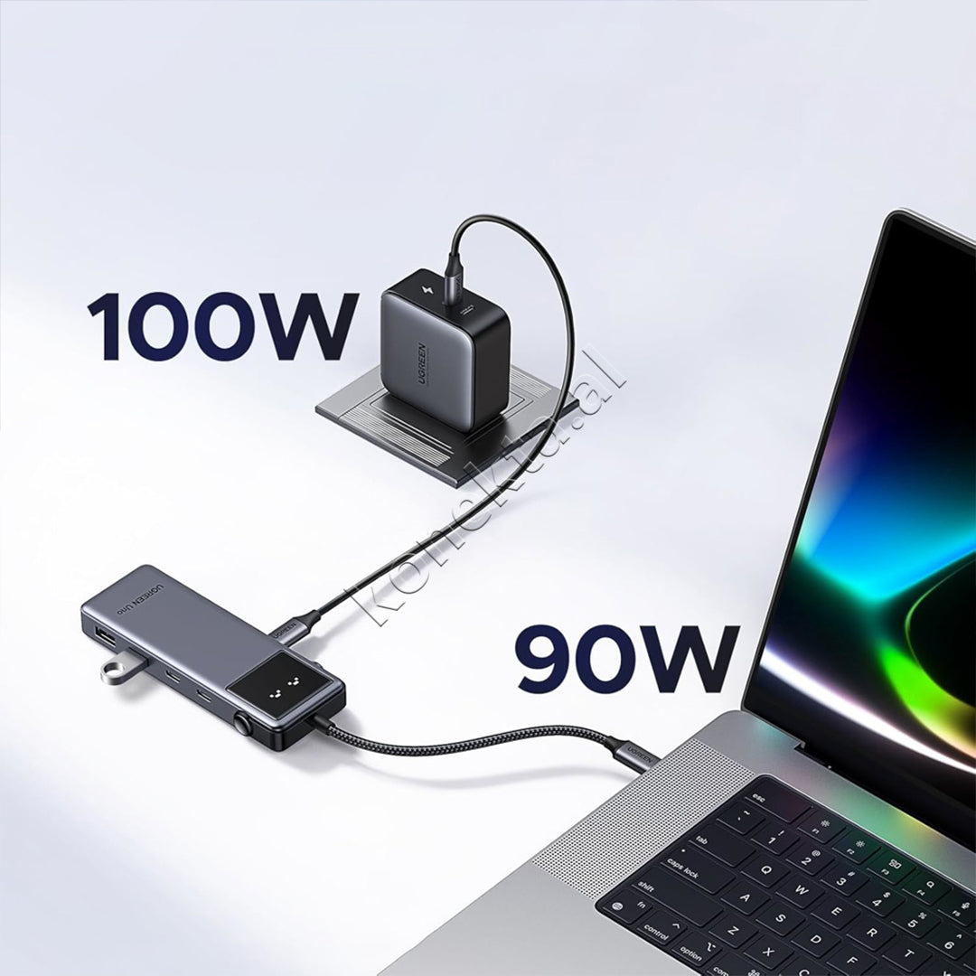 Hub 6 Ne 1 Me Porta 3xUSB-C + 2xUSB-A + 1xHDMI UGreen