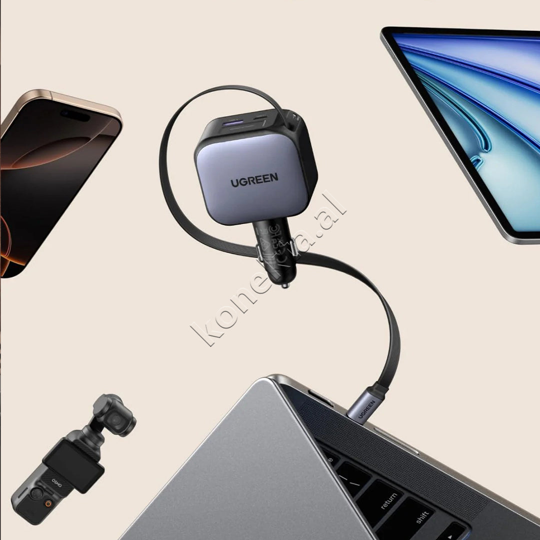 Karikues Makine Nexode 90W Me Kabell USB-C Te Integruar Ugreen
