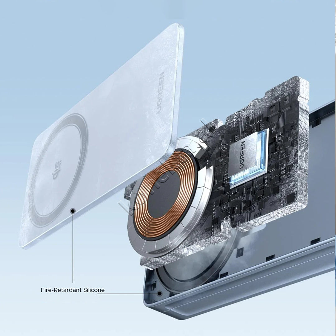 Mbajtese Magnetike Dhe Karikues Wireless 25W 2 Ne 1 Ugreen