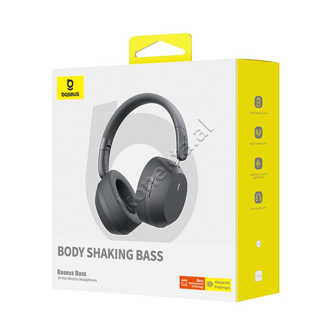 Kufje Me Bluetooth Wireless Baseus Bass 35