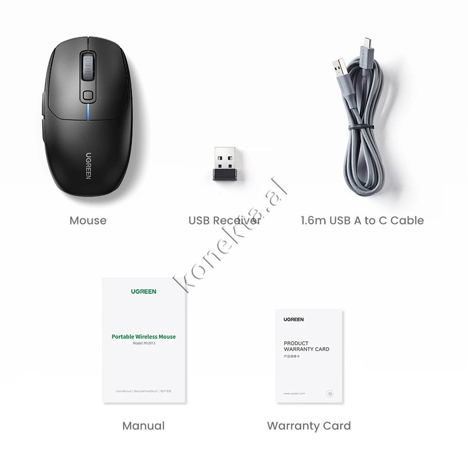 Maus UGreen Per Kompjuter Dhe Laptop