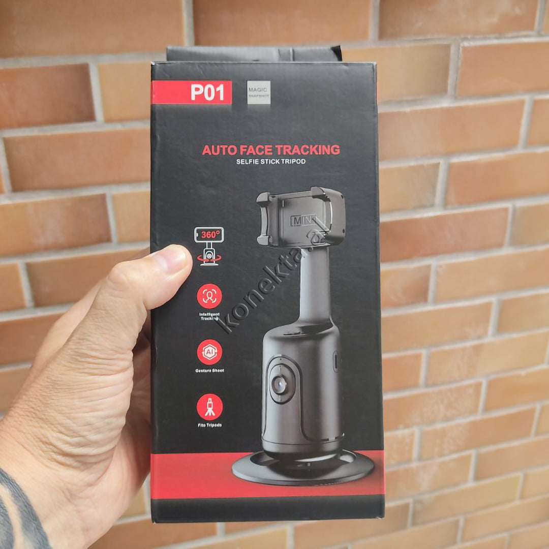 Mbajtese Telefoni Me Sensor Ndjekjeje Inteligjent 360° Per Tripod / Selfie Stick