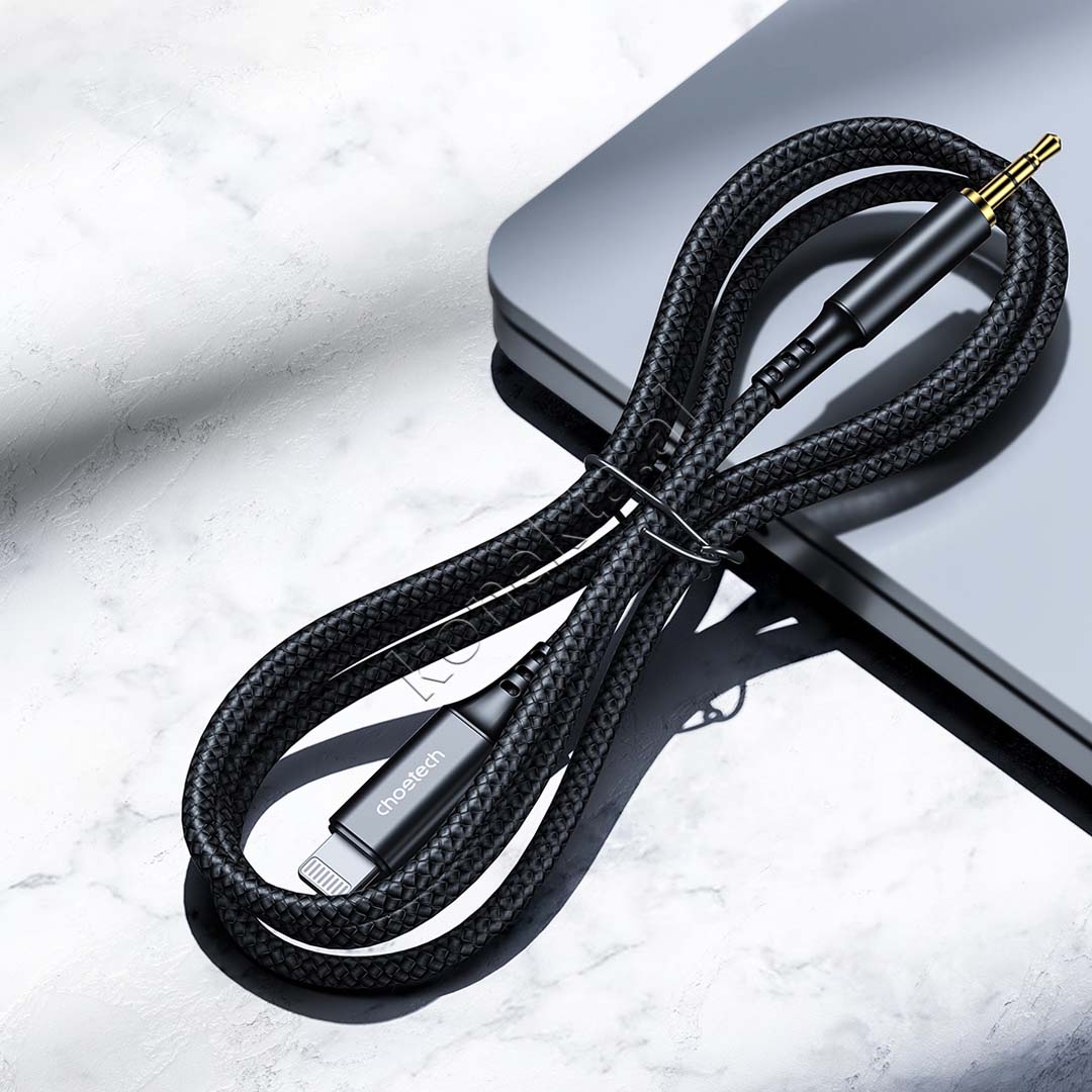 Kabell Aux 3.5mm Ne Lightning 1m Choetech