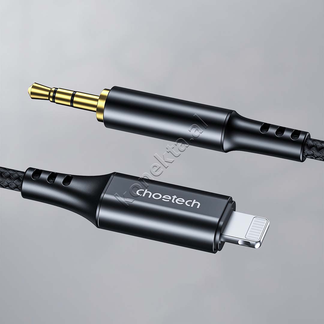 Kabell Aux 3.5mm Ne Lightning 1m Choetech