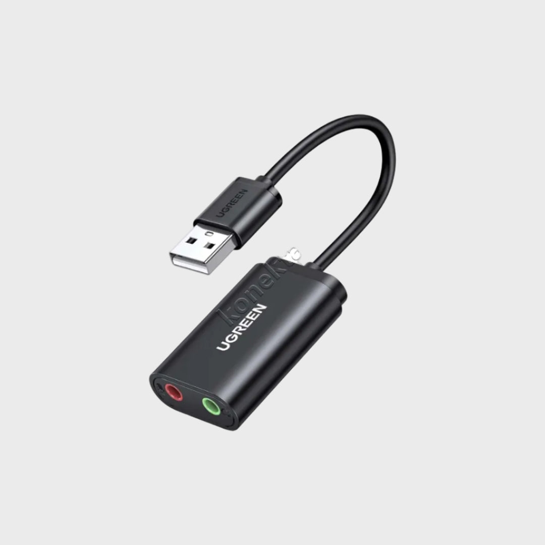 Adaptor Audio USB-A 2.0 ne 3.5mm Ugreen