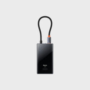 Adaptor HUB Baseus Me 8 Porta, HDMI 4K@30Hz, RJ45 1000Mbps, PD 100W, USB3.0 Dhe Lexues Karte TF/SD