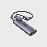 Adaptor Kabell Nga HDMI 4K @60Hz Ne USB-A & USB-C Ugreen