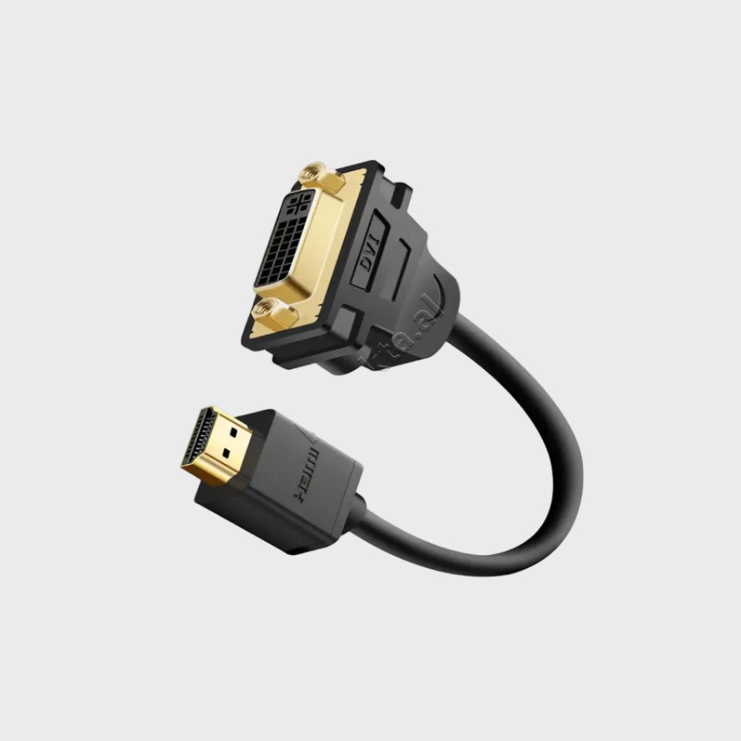 Adaptor Kabell Nga HDMI(M) Ne DVI(F) Ugreen 22cm