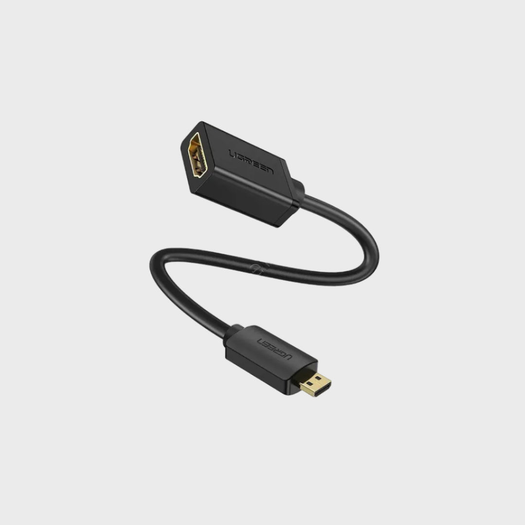 Adaptor Kabell Nga Micro HDMI(M) Ne HDMI (F) Ugreen 22cm