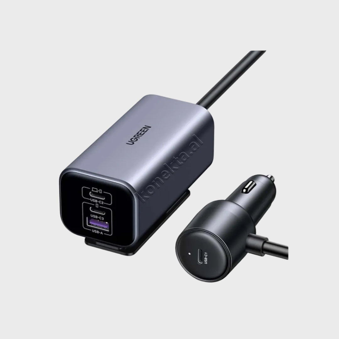 Adaptor Karikimi 150W Me 3 Porta USB-C Dhe USB-A Ugreen