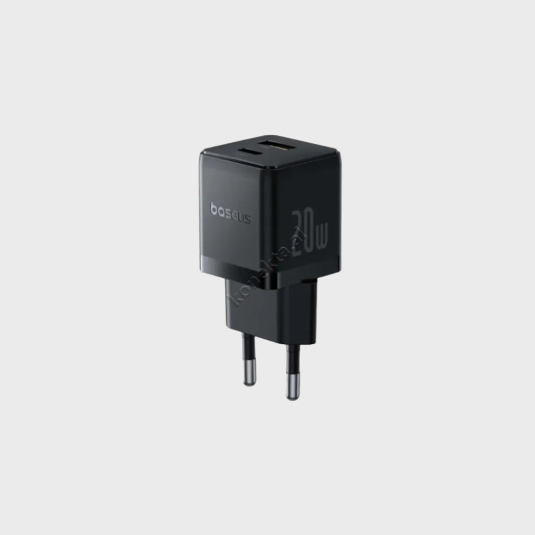 Adaptor Karikimi 20W Baseus Me 2 Porta USB-C Dhe USB-A E ZEZE