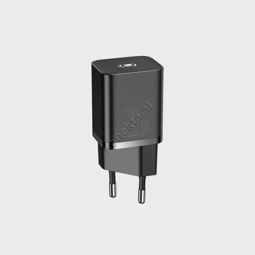 Adaptor Karikimi 20W Me Porte Type-C Baseus KOKE KARIKUESI E ZEZE