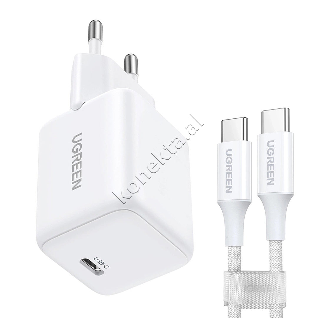 Adaptor Karikimi 30W GaN Me Fishe Type-C 1m Ugreen