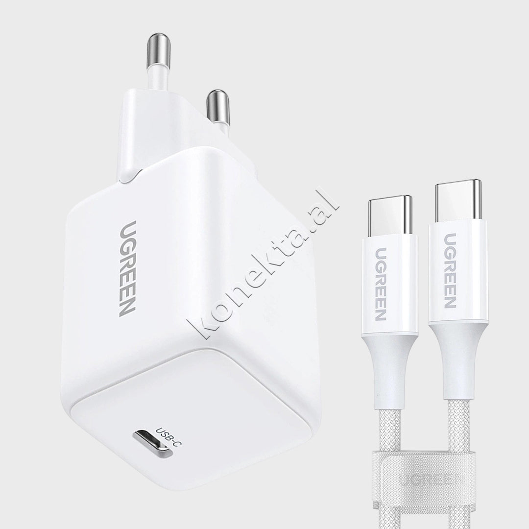 Adaptor Karikimi 30W GaN Me Fishe Type-C 1m Ugreen