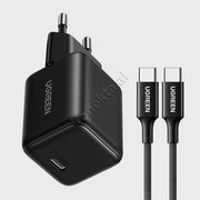 Adaptor Karikimi 30W GaN Me Kabell Type-C Ugreen