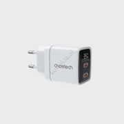 Adaptor Karikimi 35W Me 2 Porta Type-C Dhe Display Choetech