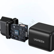 Adaptor Karikimi Celulari 25W GaN Me Porte Type-C Ugreen