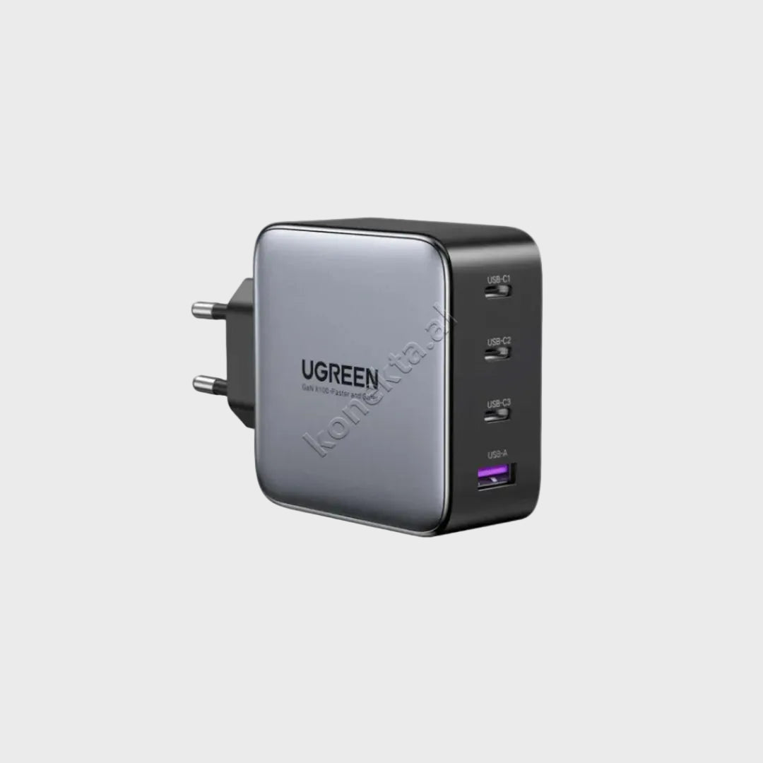 Adaptor Karikimi Nexode 100W Ugreen Me Porta 3xUSB-C & 1xUSB-A