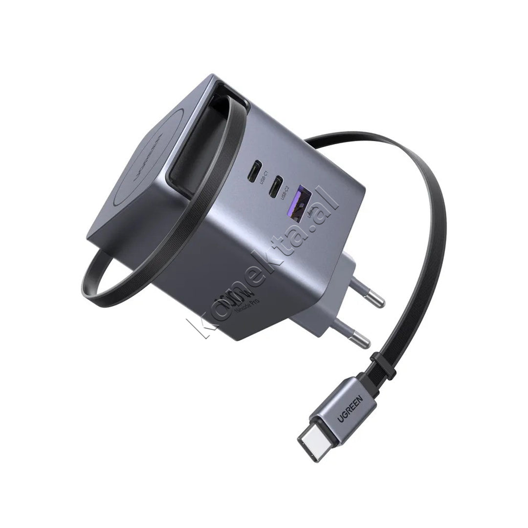 Adaptor Karikimi Nexode Pro 100W GaN Me Fishe USB-C Ugreen