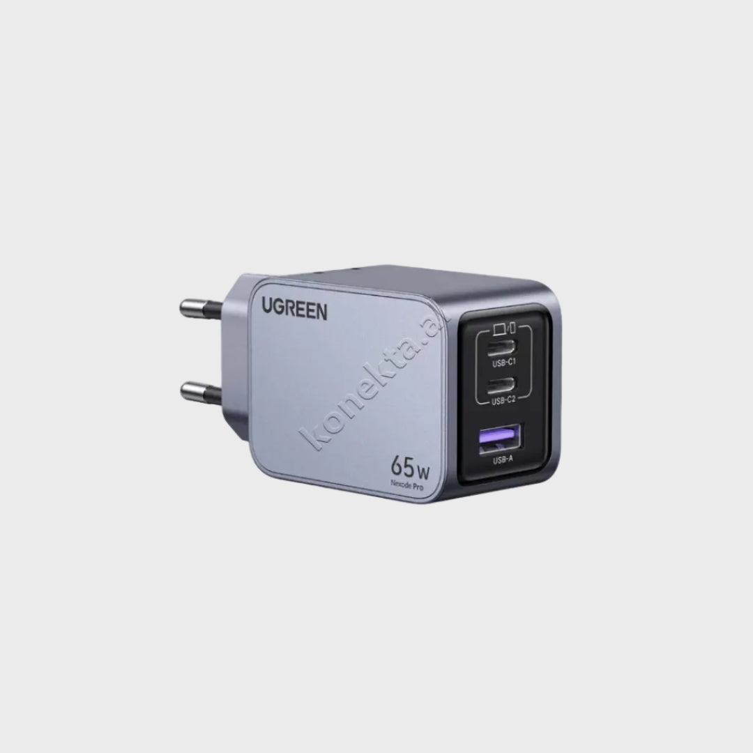 Adaptor Karikimi Nexode Pro 65W UGreen Me Porte USB-A & 2xUSB-C